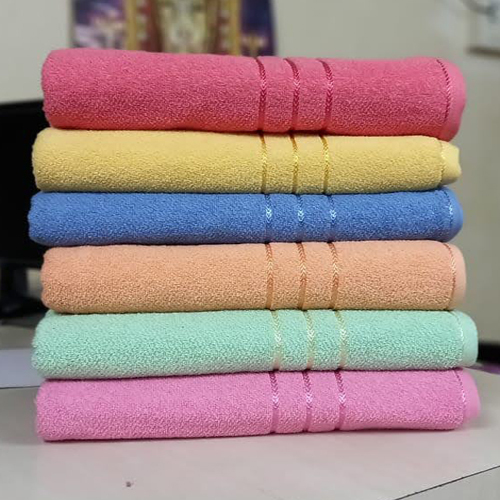 Different Available Hotel Colored Towels