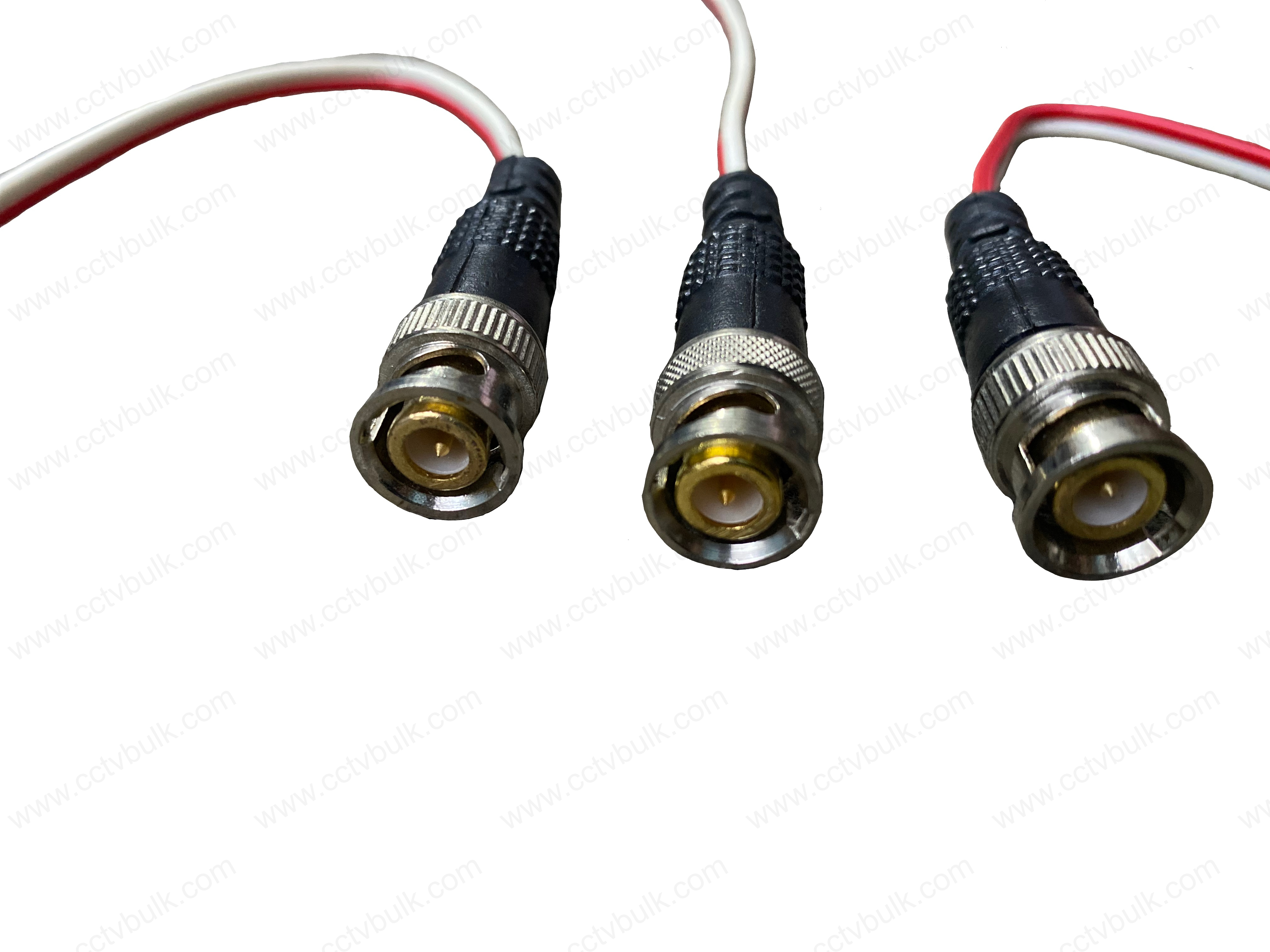 Bnc Connector Cable Eco 50 Set - Zinc Alloy 14/36 Copper Lines Shielded Coaxial Reliable Signal Path | Versatile For Audio Video Networking Applications