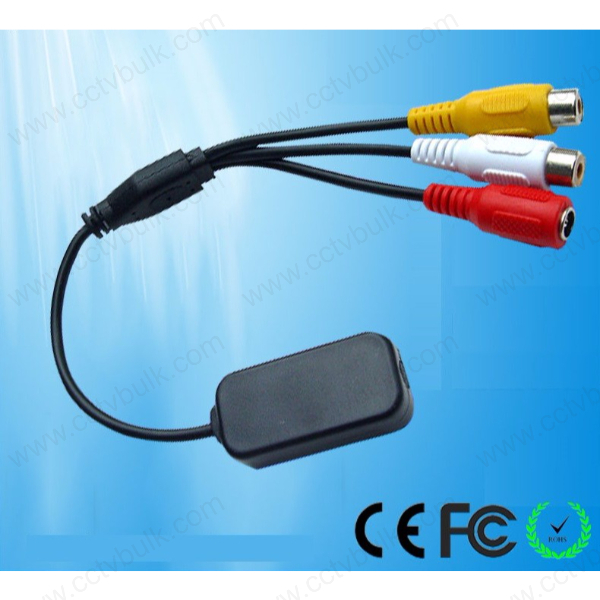 Cctv Mic Dual Rca - Micro-chip Design, 6-12vdc, 18ma Current, 600 Ohm Impedance, Frequency Response 100-5500 Hz | Left And Right Channel Output, High Fidelity Monitoring