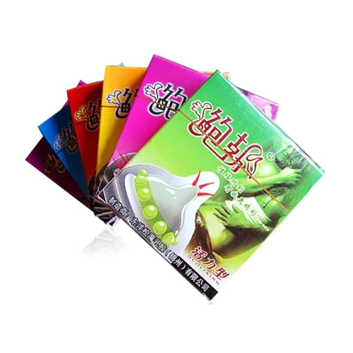 Different Available Goorgasm Extra Dotted Ribbed Condoms