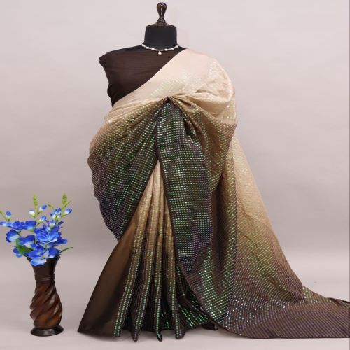 Ladies Sequence Saree