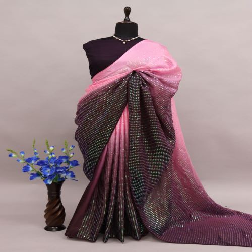 Ladies Sequence Saree
