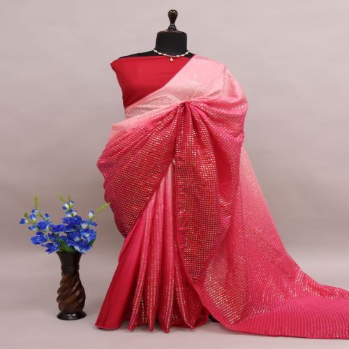 Ladies Sequence Saree