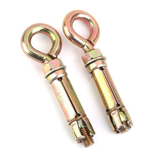 Eye Hook Type Anchor Bolts - Industrial Grade, Various Sizes Available | Customizable Weight Options