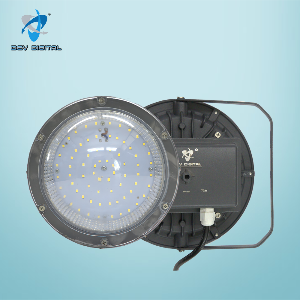 ग्रे लेड 72w वेल ग्लास