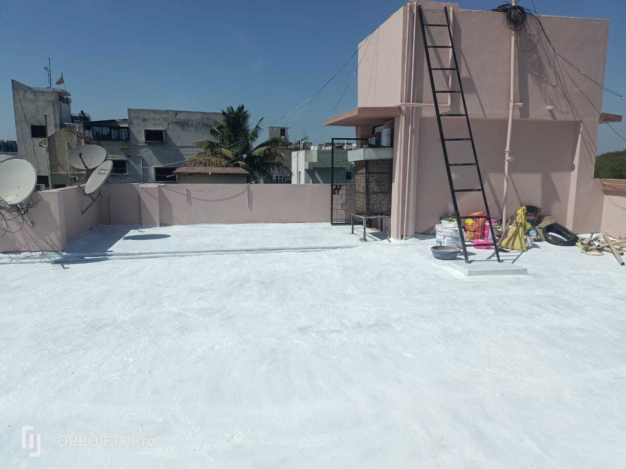 Terrace Waterproofing - Polyurethane, 10-12 Sq.m/litre Coverage | 5-year Warranty, Uv And Temperature Resistant -20â°c To +80â°c, 24-hour Drying Time