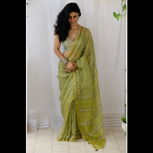 Print Work Saree