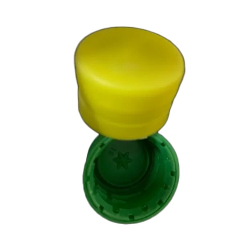 Pet Juice Bottle Cap - Color: Green & Yellow