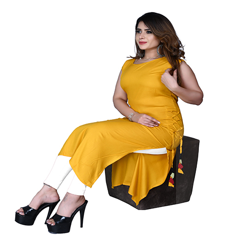 Indian Yellow Kurti