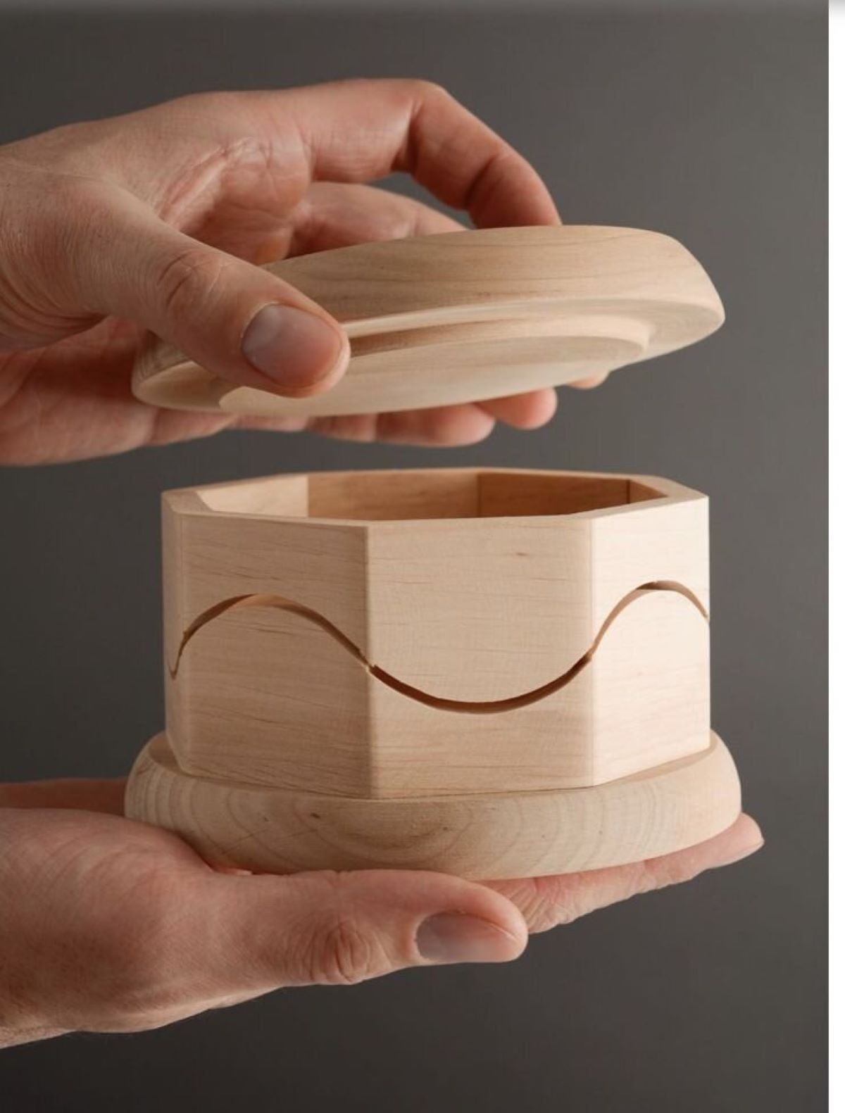 Wood Rectangular Wooden Jewelry Box
