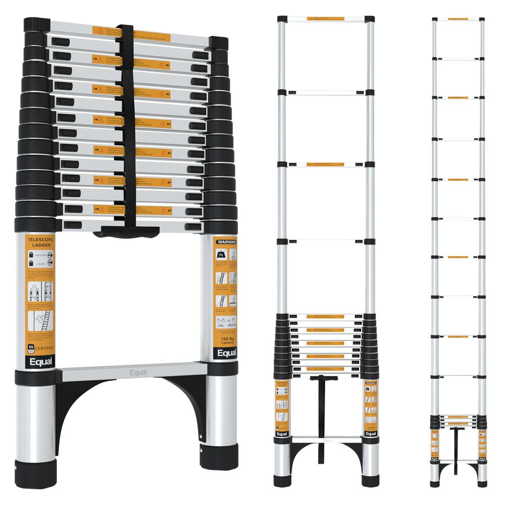 Good Quality Equal Aluminium Telescopic Ladder
