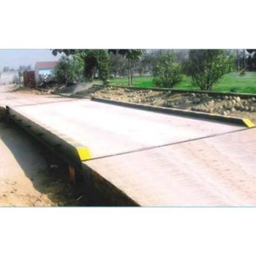 White Industrial Weighbridge