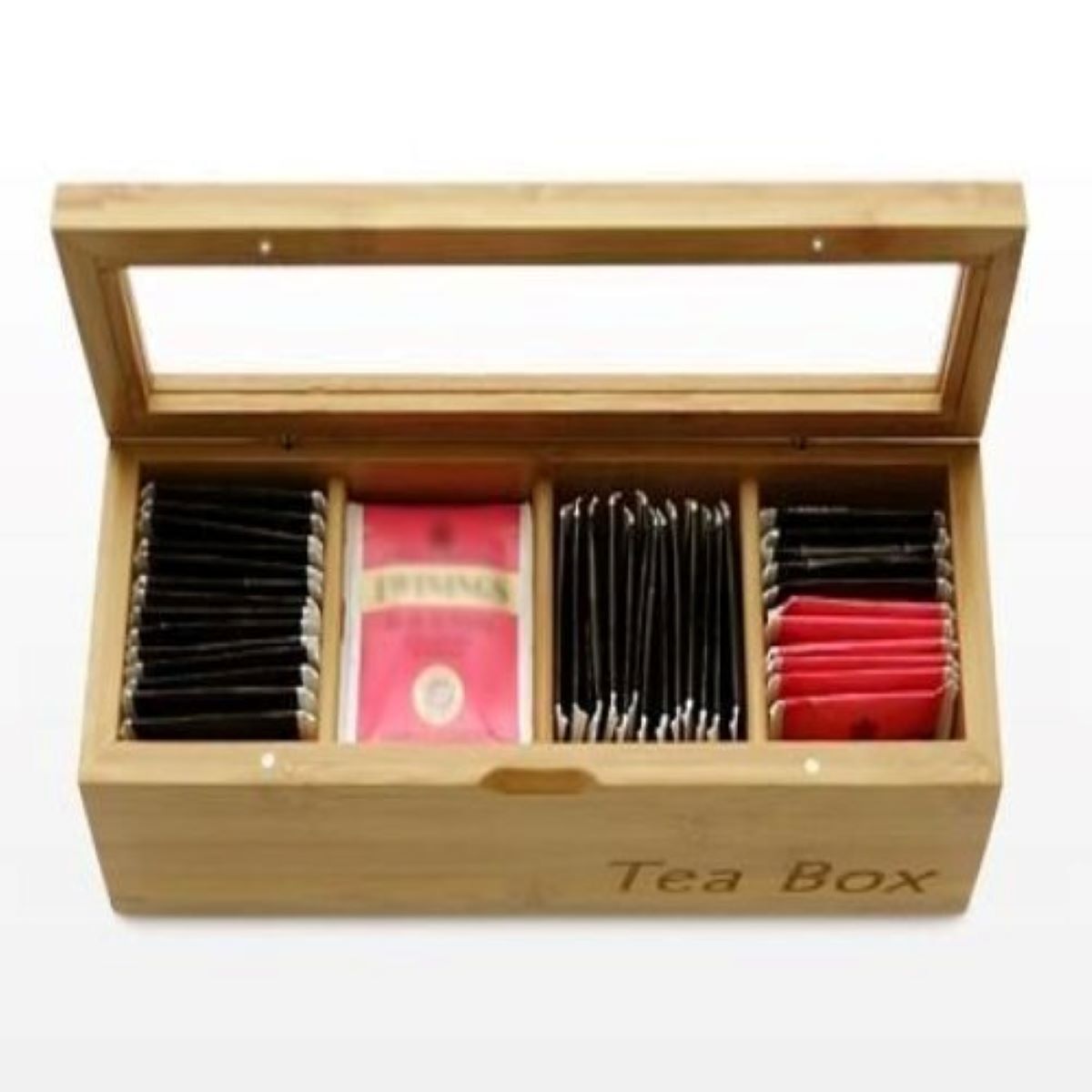 Wood Wooden Tea Box