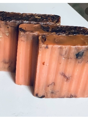 सोप कोल्ड प्रोसेस रोज़ सोप- सल्फेट और पैराबेन फ़्री