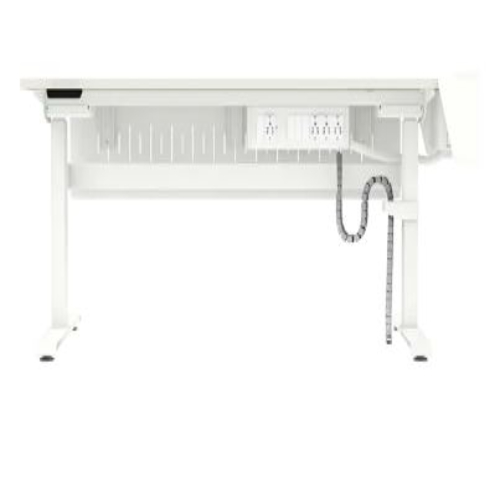 शुगर व्हाइट/फ्रॉस्टी व्हाइट मूवअप टेबल