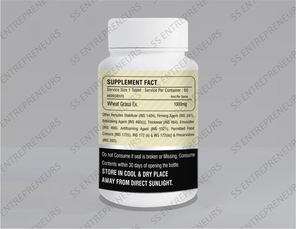 Wheatgrass Tablet - Product Type: Herbal Medicine