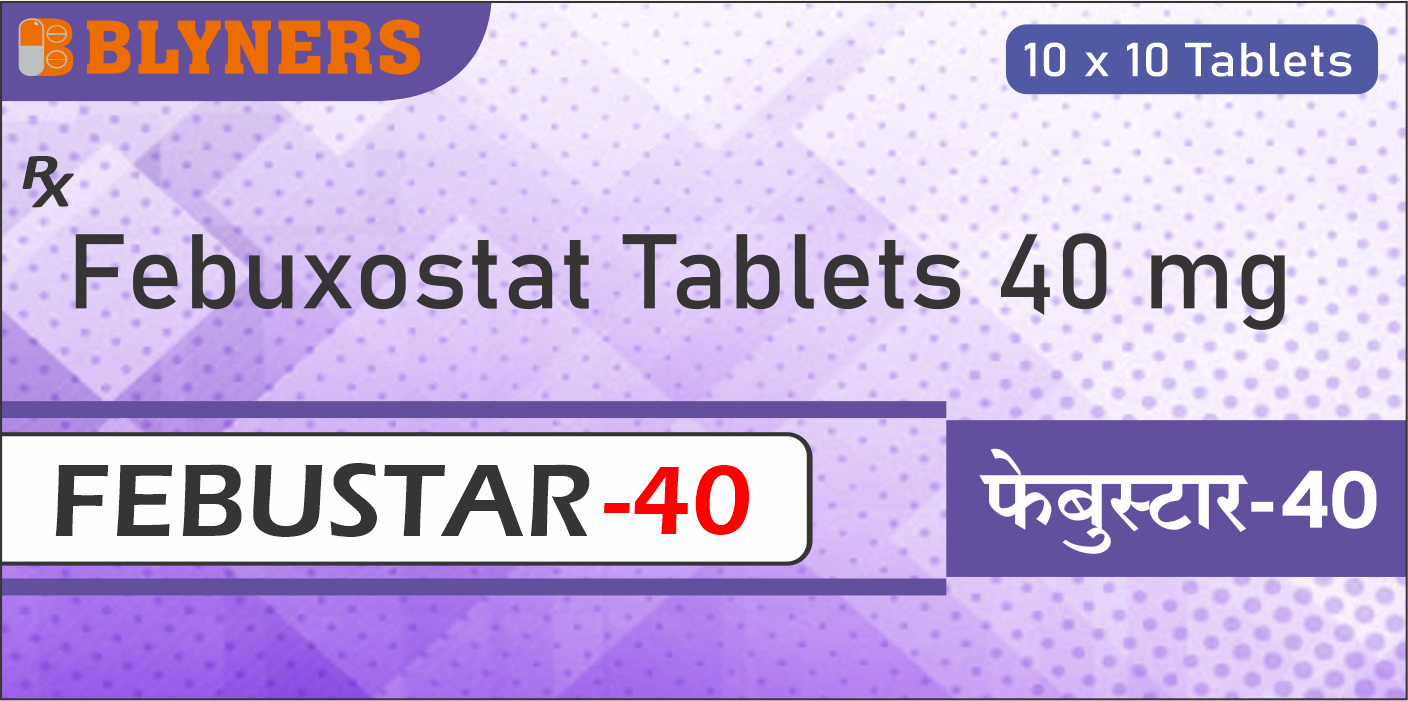 Febuxostat 40 Mg Tablets