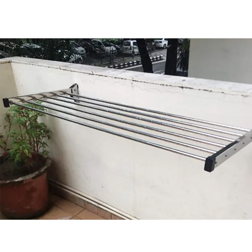 High Quality 6 Pipe Wall Mounted Cloth Drying Stand