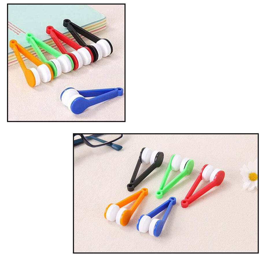 Multi / Assorted 5 Pc Goggle Cleaner With Box Used For Cleaning Glasses And Goggles And Can Be Used In All Kinds Of Places Like Household And Official (6143)