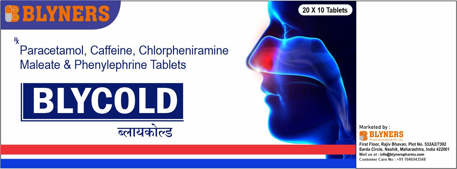 Paracetamol Phenylephrine Diphenhydramine And Caffeine Tablets