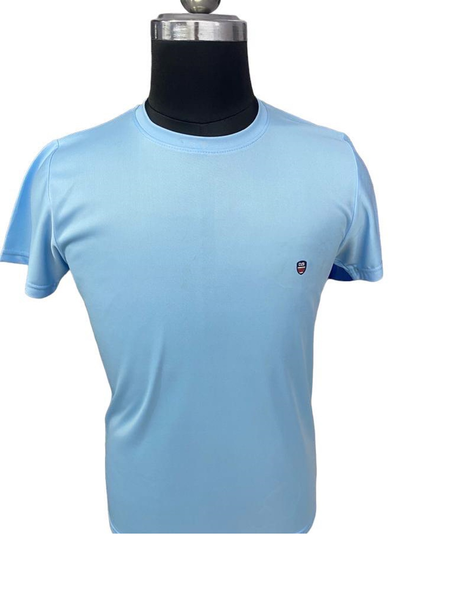 Lycra Art No 10000 - Lycra, S-xxl, Light Green | Breathable, Comfortable, Durable, Moisture-wicking, Soft Fabric, Stretchable, Stylish, Versatile, Body Fit, Round Neck, Short Sleeve, 150 Gsm