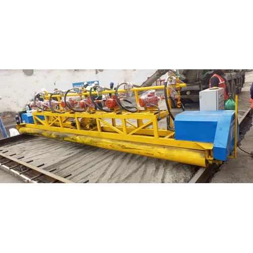 पीला कंक्रीट रोलर स्क्रीड पेवर