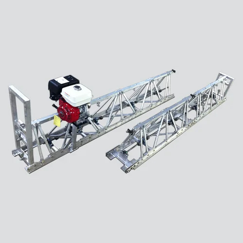 ग्रे इंडस्ट्रियल वाइब्रेटरी ट्रस स्क्रिड