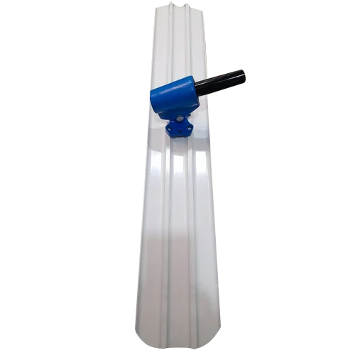 White Concrete Bull Float