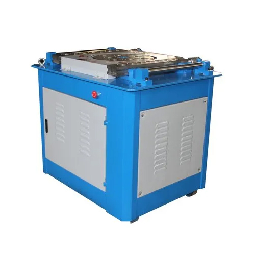 Industrial Bar Bending Machine - Automatic Operation, 1 Condition, Blue Color | Ideal For Industrial Usage