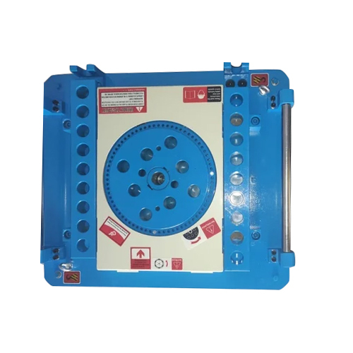 Industrial Bar Bending Machine - Automatic Operation, 1 Condition, Blue Color | Ideal For Industrial Usage