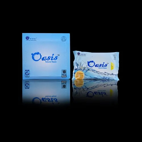ओएसिस पुल्स पैक वाइप्स आवेदन: व्यक्तिगत