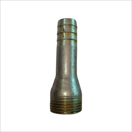 Pipe Nipple - Carbon Steel, Silver Color | Socket Joint Connection, Threaded Ends