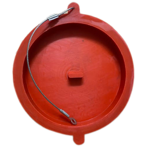 Silicone Inspection Plugs - Durable Silicone Material, Custom Thickness Available, Red Color | Efficient Solutions for Industrial Thermal Insulation Inspections