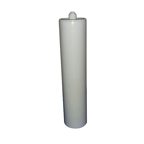White Plastic Silicon Sealant Cartridge