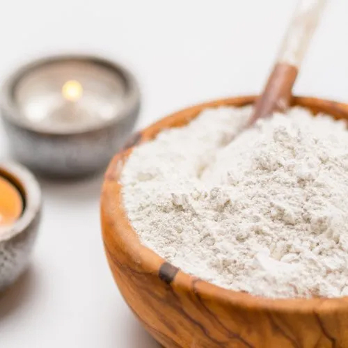 Kaolin Clay - Powder Form, White Color | Industrial Application, High Purity, Versatile Usage