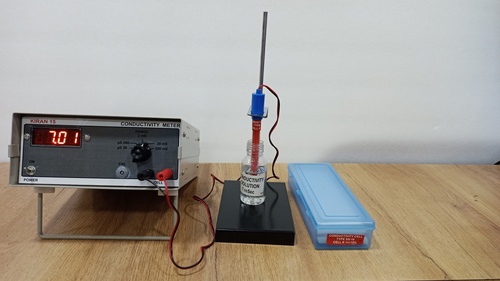 Gray Table Top Conductivity Meter