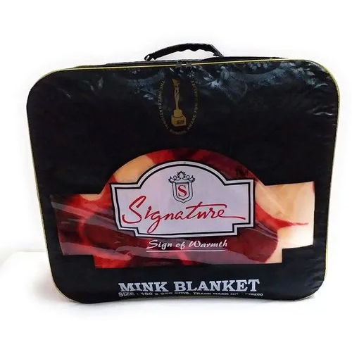 Signature Mink Blanket Age Group: Adults