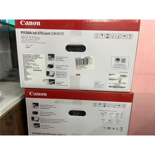 Canon Pixma Gm4070 ऑल-इन-वन वायरलेस इंक टैंक मोनोक्रोम प्रिंटर (काला)