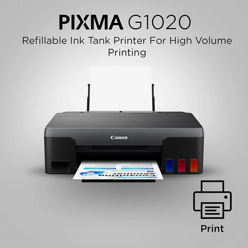 कैनन Pixma G1020 सिंगल फंक्शन इंक टैंक कलर प्रिंटर