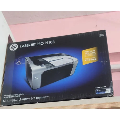 Hp Laserjet P1108 सिंगल फंक्शन मोनोक्रोम लेजर प्रिंटर