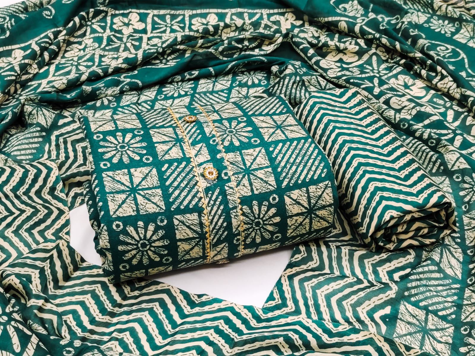 Women Boutique Collection For This Season Cotton Printed Suits