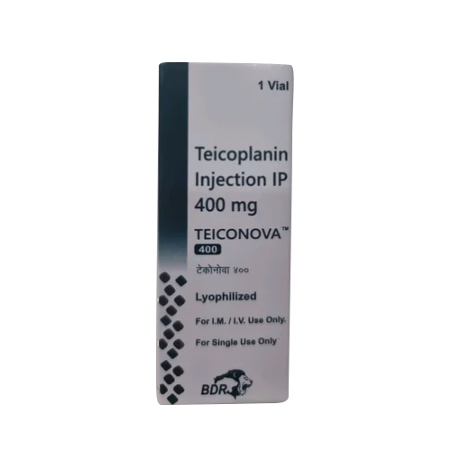 तरल 400Mg टेकोप्लानिन इंजेक्शन आईपी
