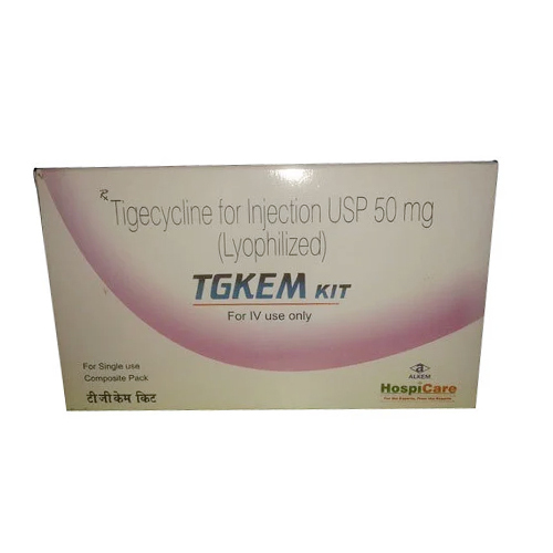 इंजेक्शन Usp के लिए लिक्विड 50Mg टाइगेसाइक्लिन