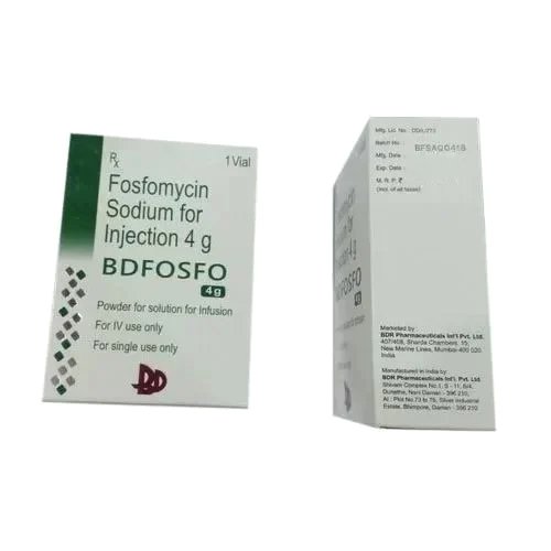 4g फॉस्फोमाइसिन सोडियम इंजेक्शन ड्राई प्लेस के लिए