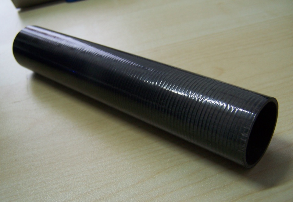 Black 3000mm  3500mm Length  Carbon Fiber Shaft For Toll Barrier Vehicle Barrier