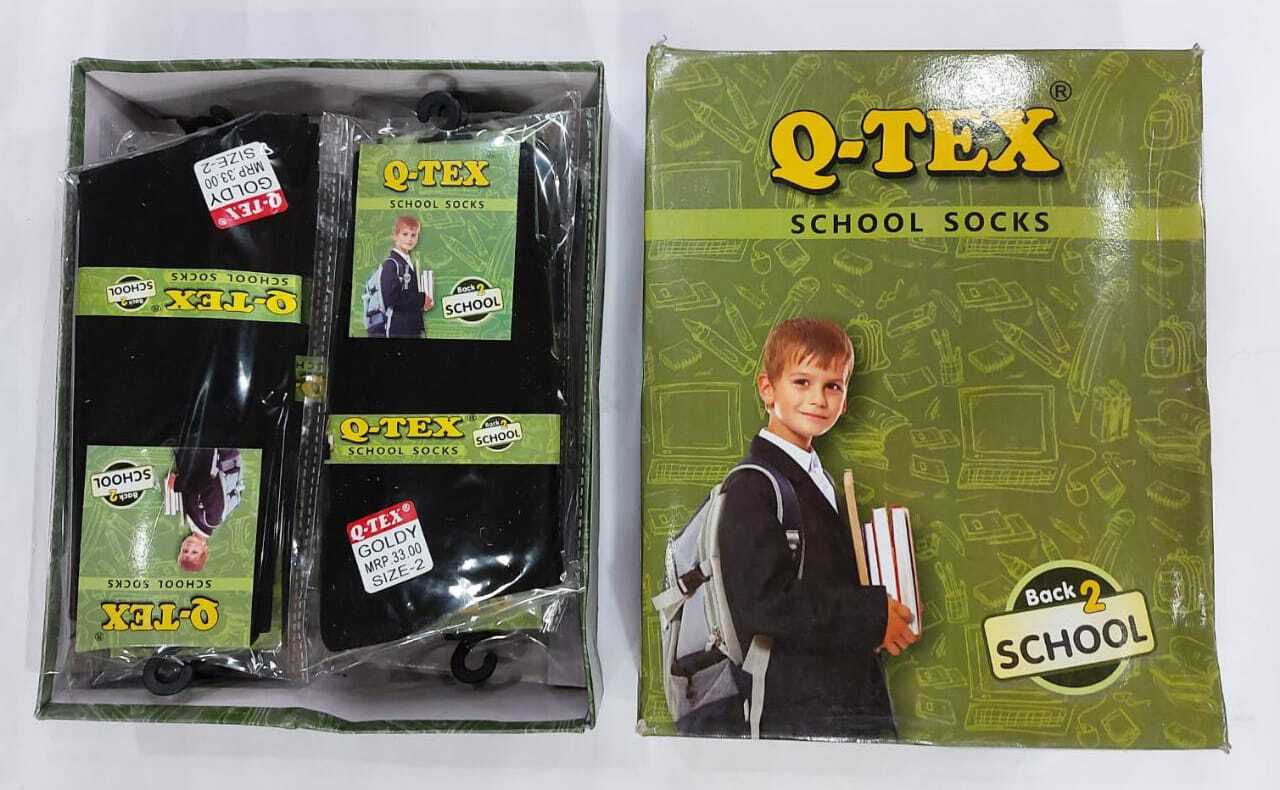 Goldy Pp Dht School Socks - Polyester Blend, Unisex All Sizes 0-7, All Colors, Middle Elasticity | No Fade, Washable, Comfortable Fit, Slip Resistant