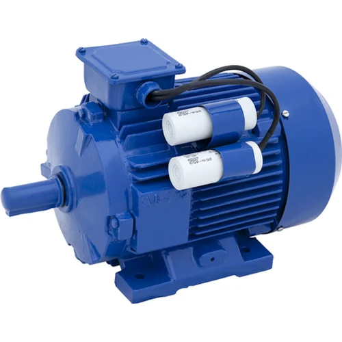 ब्लू सिंगल फेज इलेक्ट्रिक मोटर