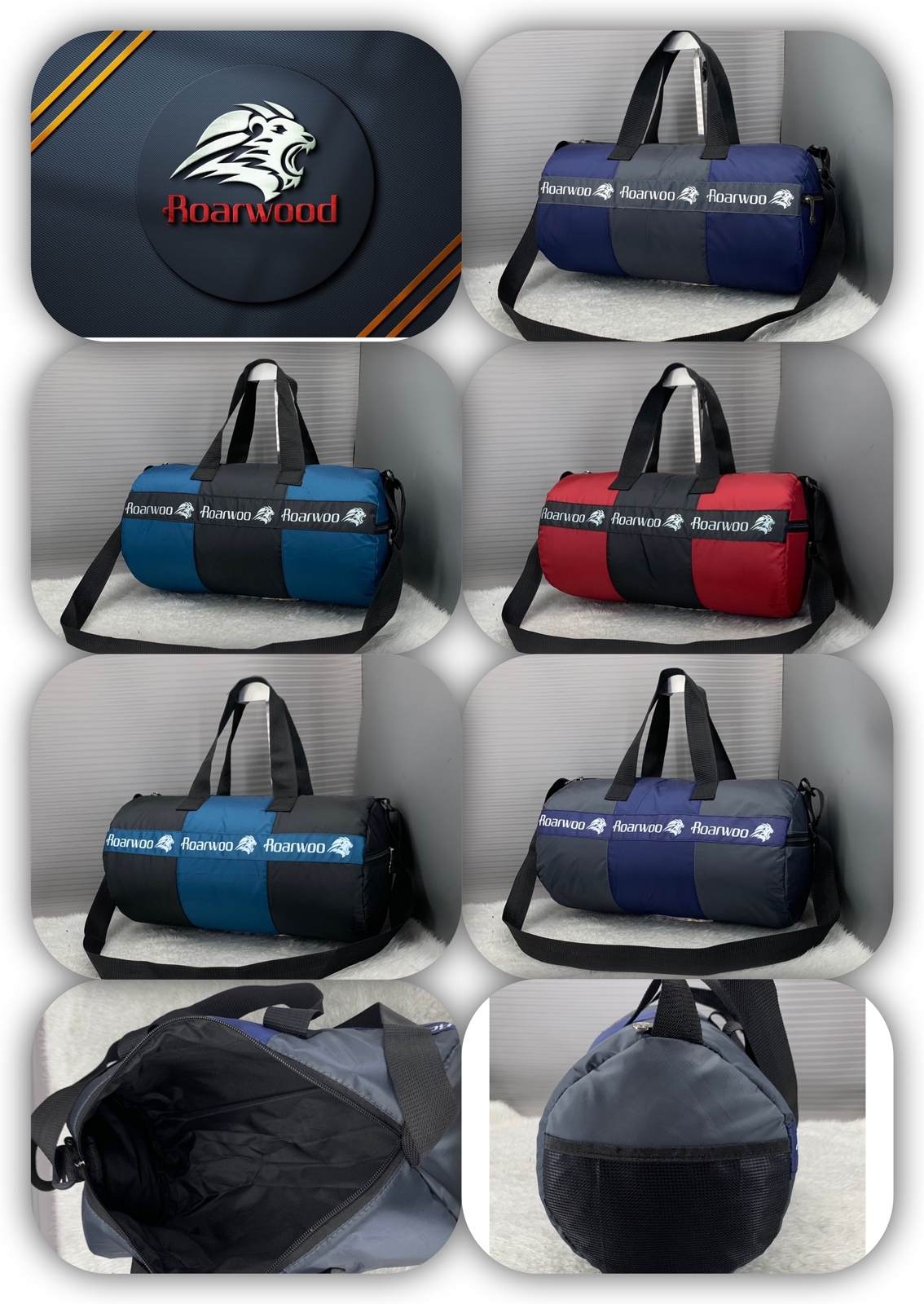 Multicolor Gym Bags