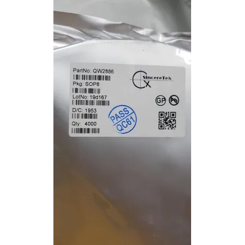 Qw 2886 एसएमडी आईसी एप्लीकेशन: इलेक्ट्रॉनिक्स ऑटोमेशन