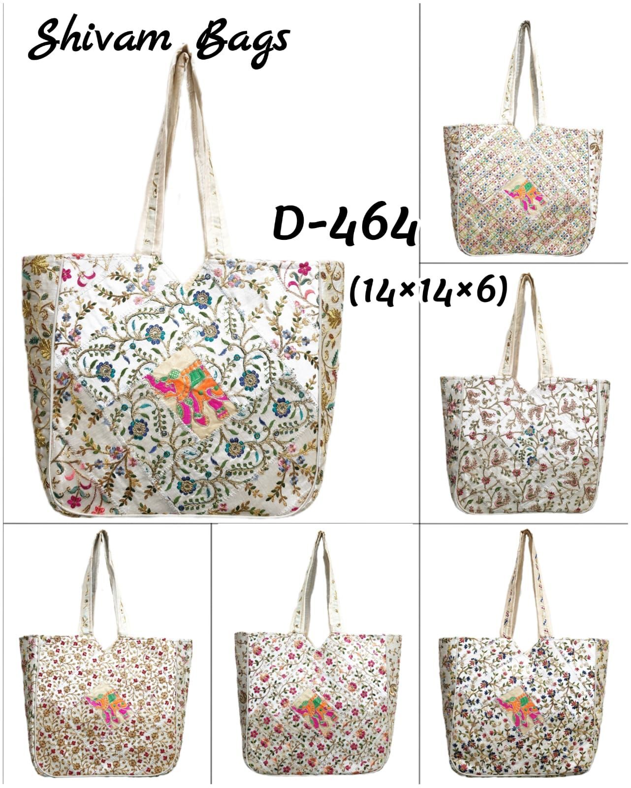 Recyclable Embroidery Bags